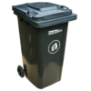 Tempat sampah plastik 240 liter